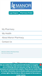 Mobile Screenshot of manorpharmacygroup.co.uk